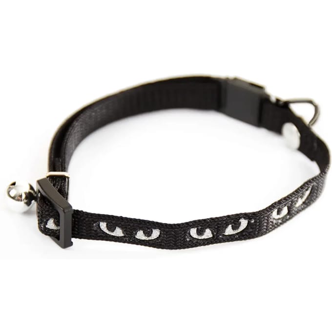 Nylon kattenhalsband met ogen Martin Sellier