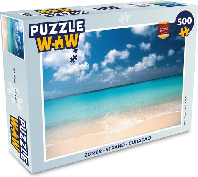 Puzzel Zomer - Strand - Curaçao - Legpuzzel - Puzzel 500 stukjes