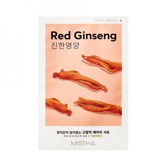 MISSHA - Airy Fit Sheet Mask - Red Ginseng - 1stuk