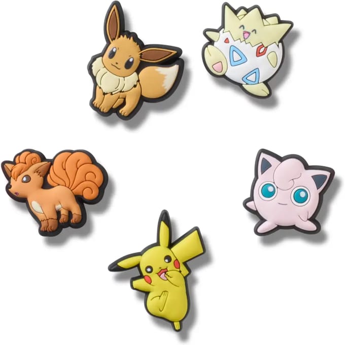 Schoenaccessoires Crocs POKEMON CHARACTER 5 PCK