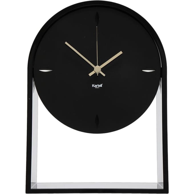 Kartell Air du Temps Klok - zwart