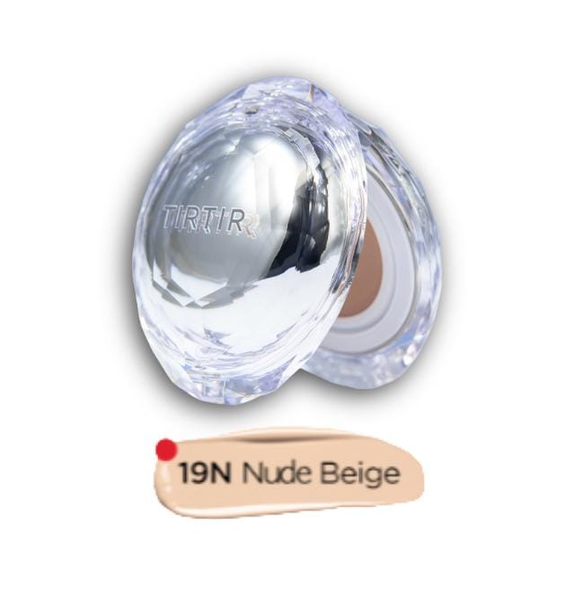 Tirtir Mask Fit Crystal Mesh Mini Cushion 19N nude beige gray