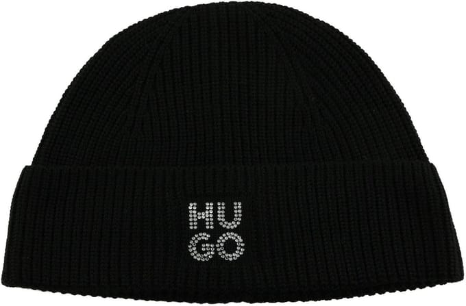 HUGO muts Sillo Hat Black zwart