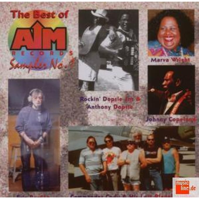 CD VARIOUS - The Best Of AIM Records Sampler No. AIM005CD AIM 1995 US Rock Gebruikt