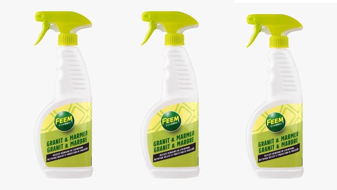 Feem Granit- Marmer Reiniger –Voordeelpack – 3 x 650 ml Spray