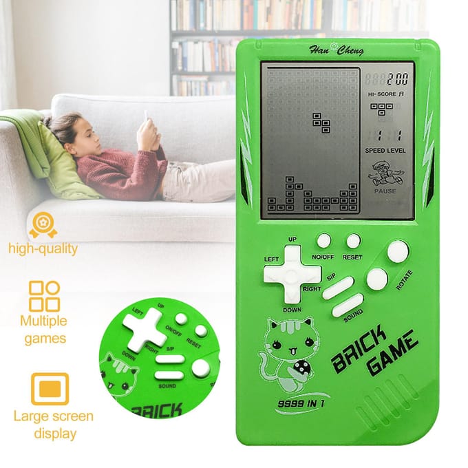 3,5 inch groot scherm Brick Game Handheld Klassiek Nostalgisch Decompressiespeelgoed