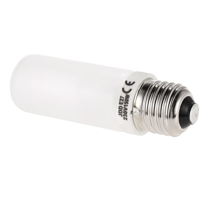 JDD E27 150 W Studio stroboscope photographie Flash modélisation lampe à Tube lumineux ampoule 220 V-240 V/230 V 2 white