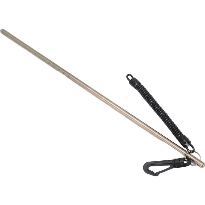 Duikstok Titaniumlegering Plastic Kreeft Kriebelstok Aanwijsstok met Lanyard voor gray