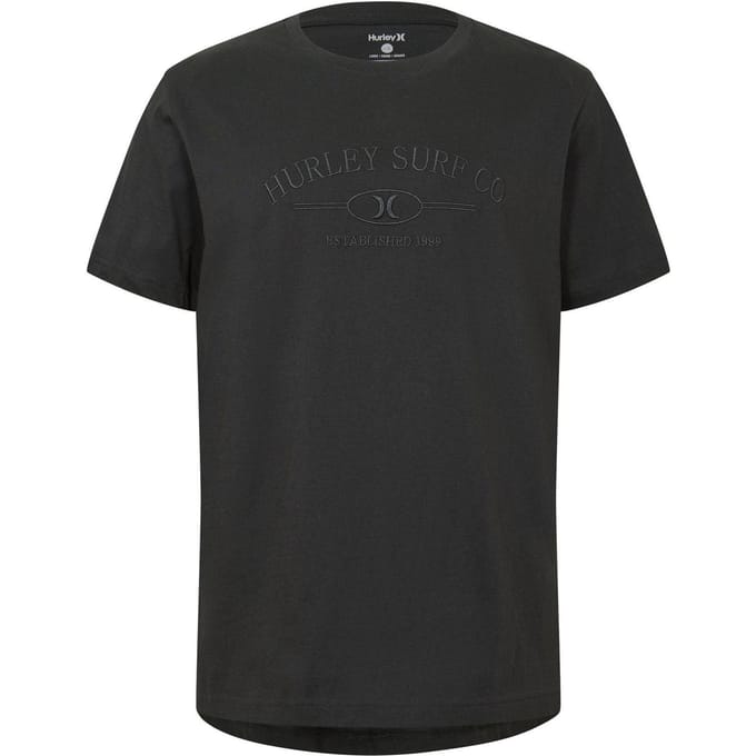Hurley Heren Surf T-shirt (Zwart)
