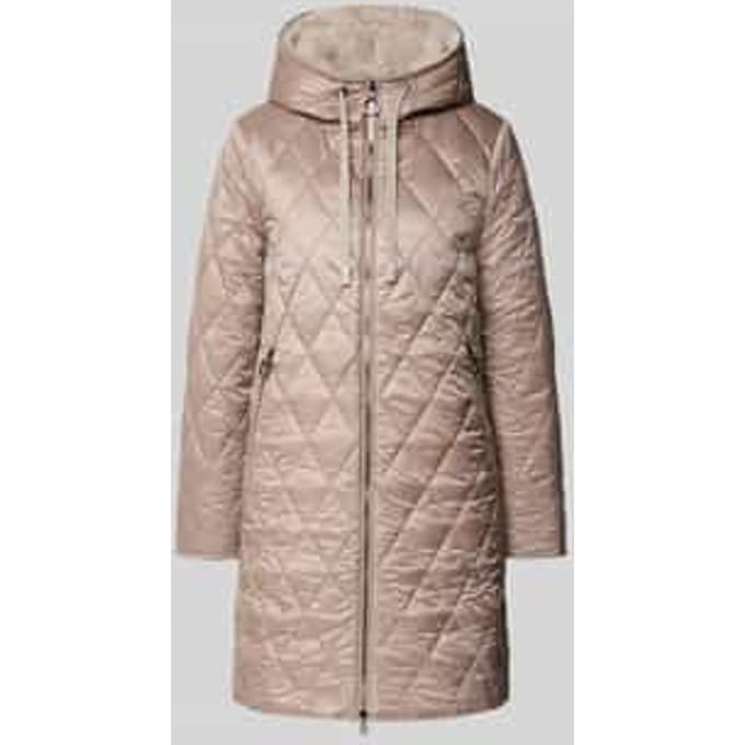Regular Fit omkeerbare mantel met capuchon