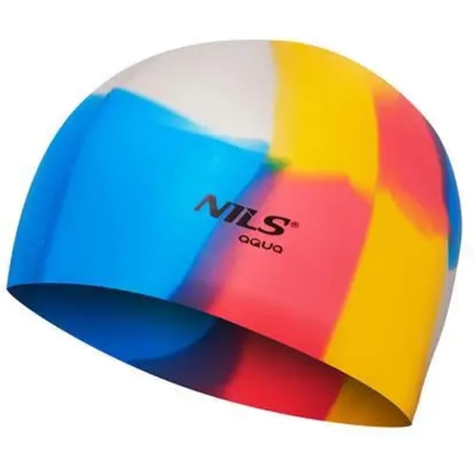 Nils Aqua NQC Serie - Siliconen Zwemcap - Multicolor - Hydrodynamisch