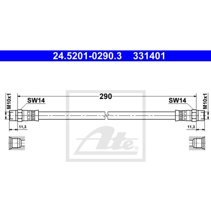 Remleiding ATE 24.5201-0290.3