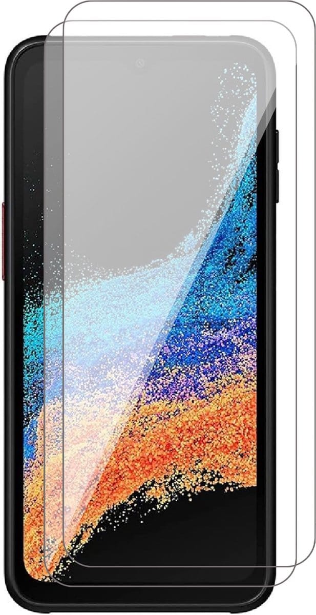 Screenprotector geschikt voor Samsung Galaxy Xcover 6 Pro - 2x Glas Screen Protector