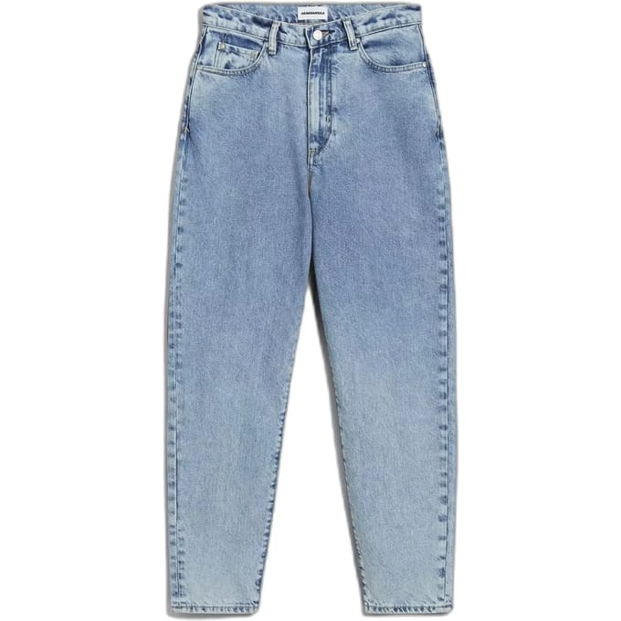 Mom fit jeans in 5-pocketmodel, model 'MAIRAA'