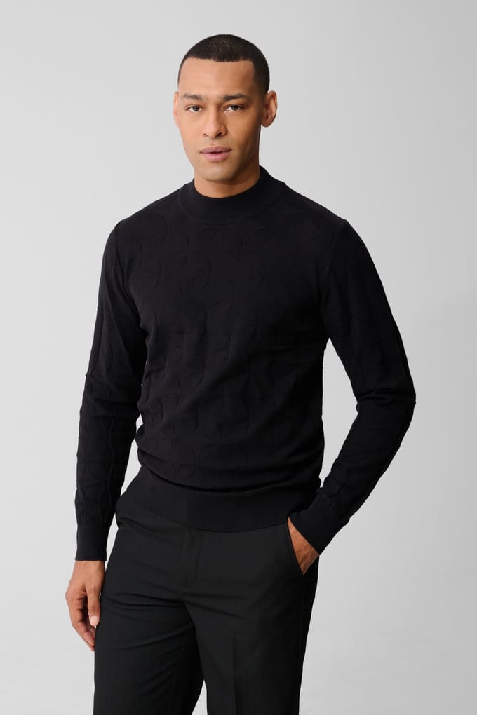 Shoeby Ma-sbsparkle Knit Black Taglia: M | Maglioni a maglia Outlet | Uomo | Nero