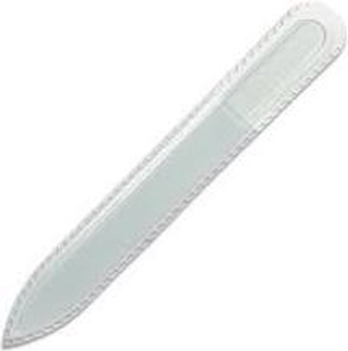 Manicure Glasvijl Transparant 14 cm.