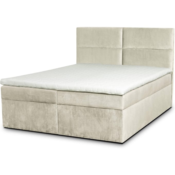 Boxspring Rio met opbergruimte velvet | Ropez