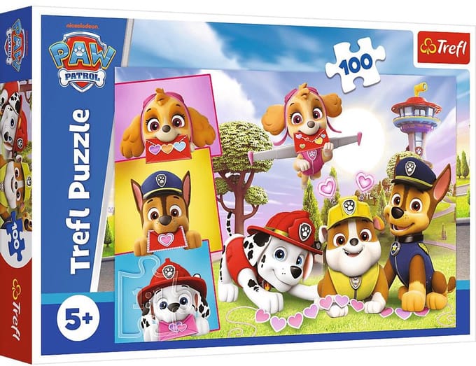 Puzzel Psi Patrol onverschrokken meisjes 100 - puzzel
