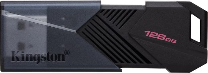 Kingston DataTraveler Exodia Onyx DTXON/128GB Flash Drive 3.2 Gen 1 - Zwart
