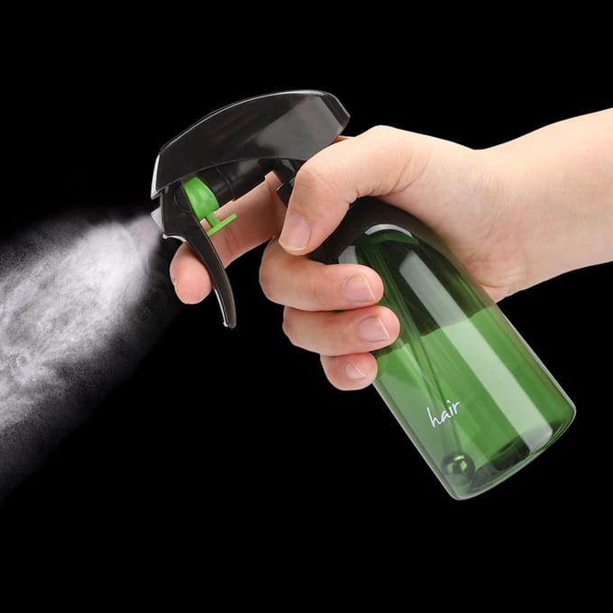 200ml Vintage Waterverstuiver Navulbare Lege Kapperssprayfles Haaraccessoire Sprayfles black