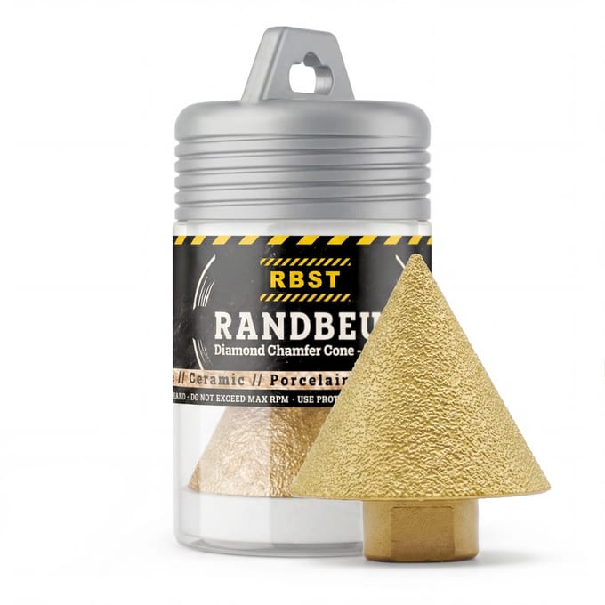 RBST Randbeul - Conische Droogfrees - 50mm - M14 aansluiting - Chamfer Cone