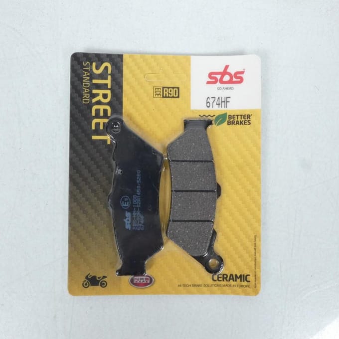 Plaquette de frein SBS pour Moto Victory 1200 Octane 2017 AV Neuf