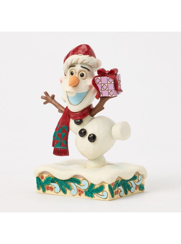 Frozen - Disney Verzamelfiguren - Olaf - Festive Frost - voor Geen - meerkleurig