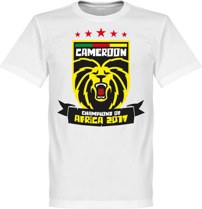 Kameroen Afrika Cup 2017 Winners T-Shirt - S
