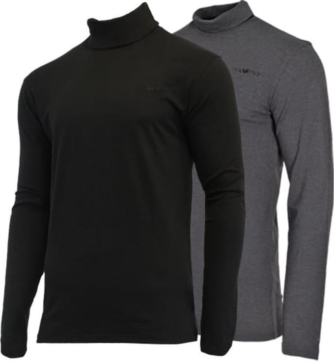 2-Pack Campri - Skipully - Wintersportpully - Heren - Black/Charcoal-marl (1076) - maat M