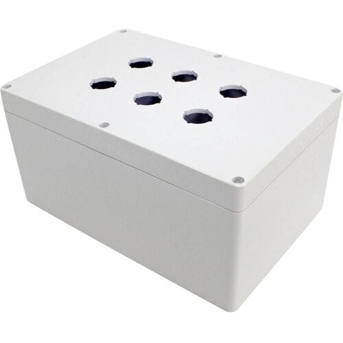 Hammond Electronics 1554MPB6B Universele behuizing 240 x 160 x 120 Polycarbonaat Grijs 1 stuk(s)