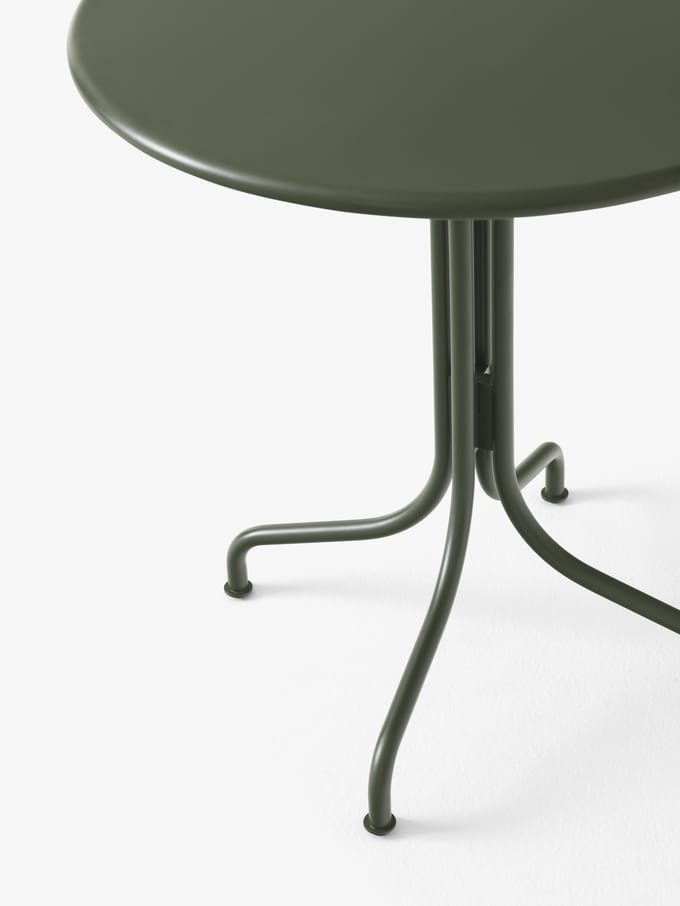 &Tradition Thorvald cafétafel SC96 rond - bronze green