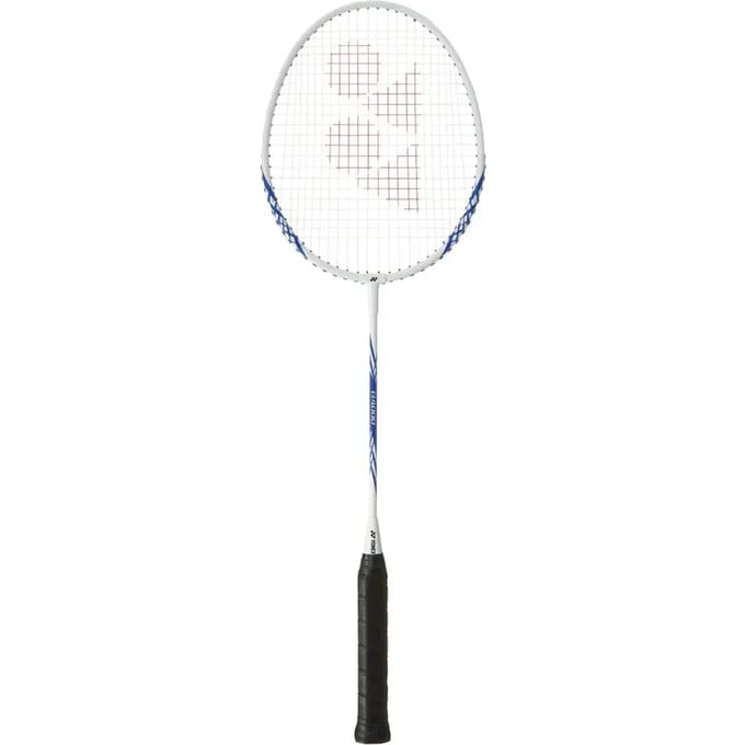 Yonex B-4000 staal / aluminium badmintonracket - wit / blauw