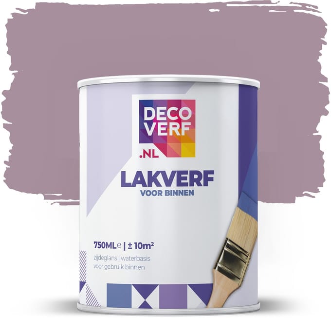 Decoverf lakverf antiek paars, 750ml