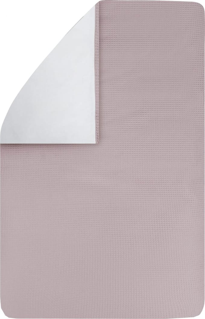 BINK Bedding Dekbedovertrek Wafel (Pique) Oudroze 80 x 60 (zonder sloop)