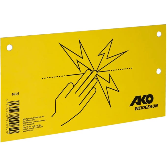 Kit voor elektrische afrastering op het lichtnet Kerbl Hobbyset N700