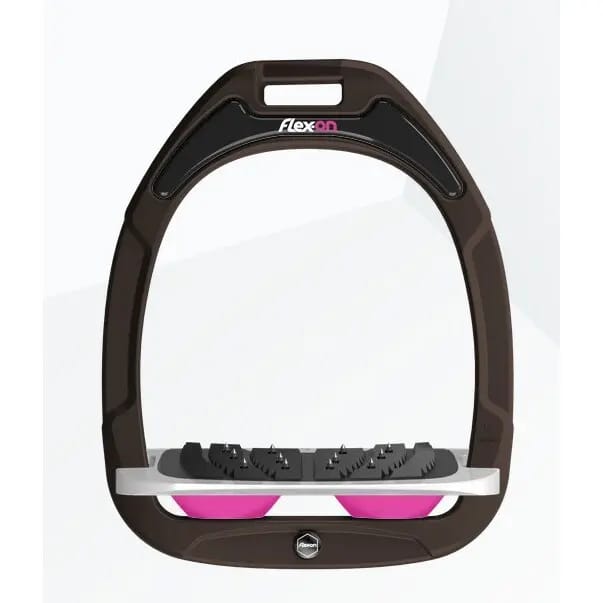 Ultra Grip Inclinatie Beugels Bruin/grijs/roze Flex-On Green Composite