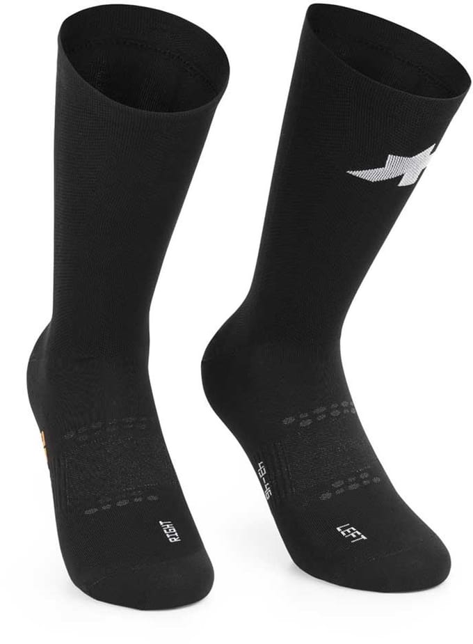 Assos Rs S11 Sokken Zwart EU 35-38 Man,Vrouw