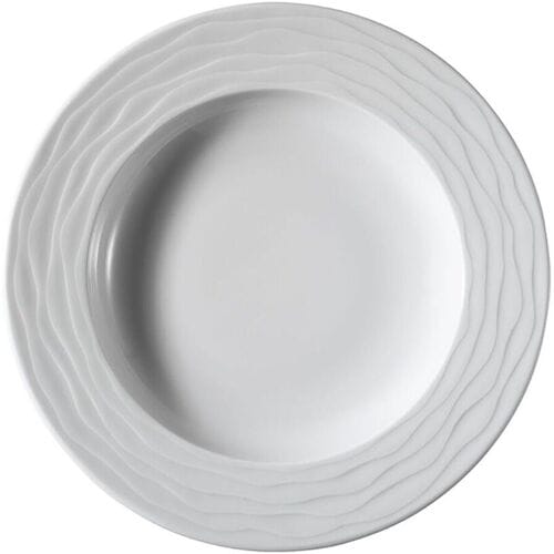 GGM Gastro (24 Stück) SEA WAVE - Teller - tief - Ø 300mm - Weiß Wit