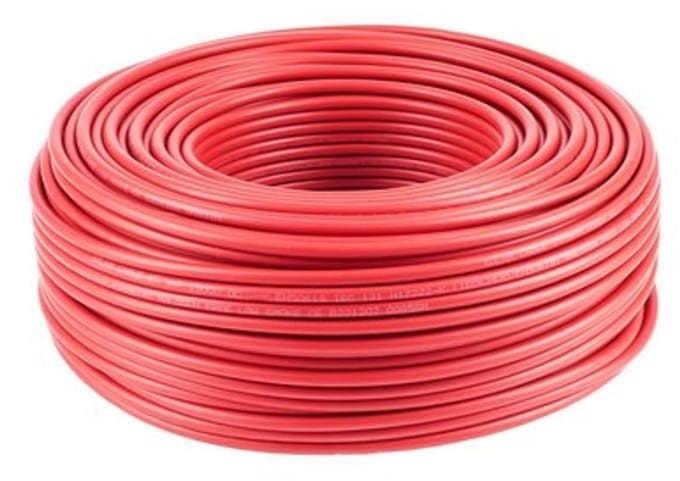 Meterware-Solarkabel 6mm², H1Z2Z2-K, rot, 100m