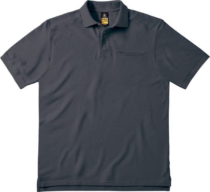B&C Skill Pro Polo Shirt CGPUC10 - Dark Grey - M