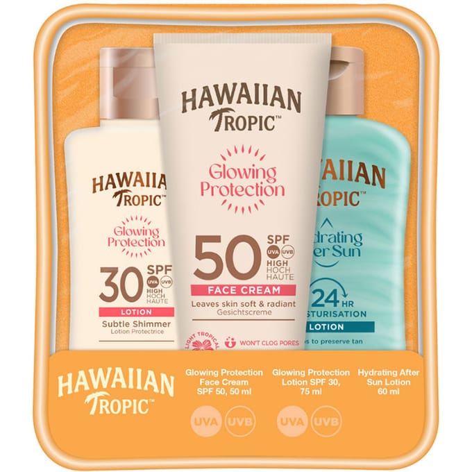 Hawaiiaanse Tropische Toilettas, 3-delig 3 pz