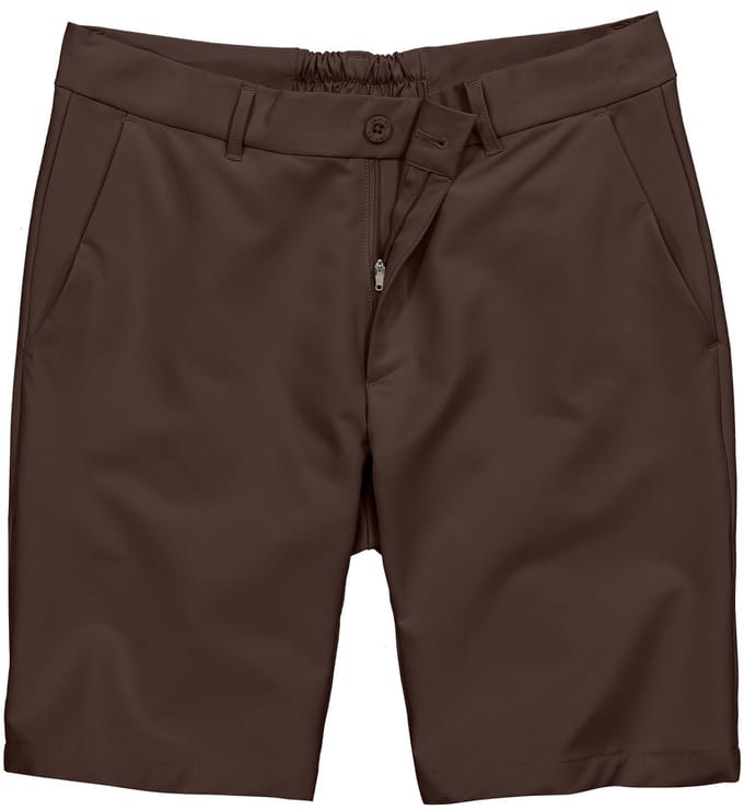 JAY-PI - Heren - Functionele bermuda golf waterafstotend QuickDry - Donkerbruin - Maat 54