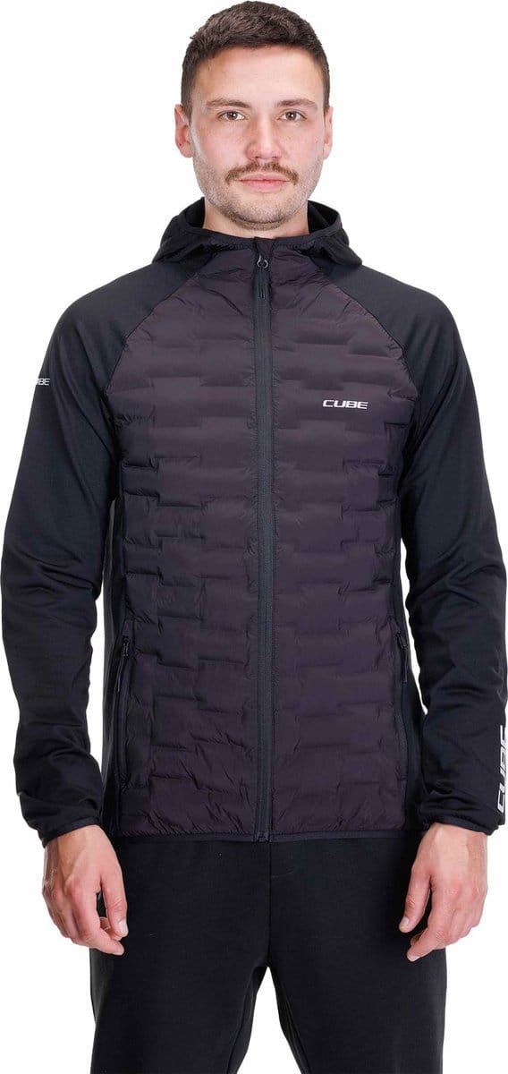 CUBE PADDED JACKET BLACK M