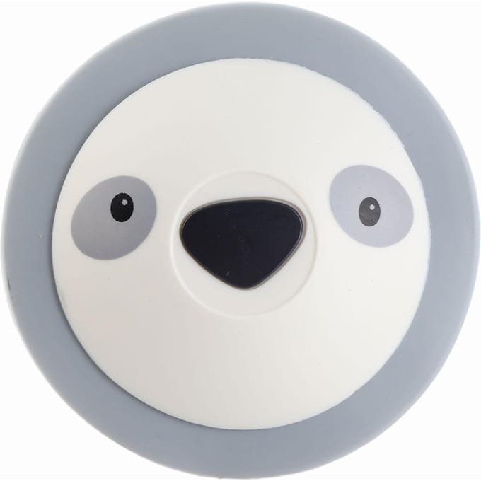 Cache Bonde de Sol Mignon Dessin Animé Silicone Bouchon de Vidange d'Évier Couvercle pour Toilettes Salle de Bain Baignoire gray