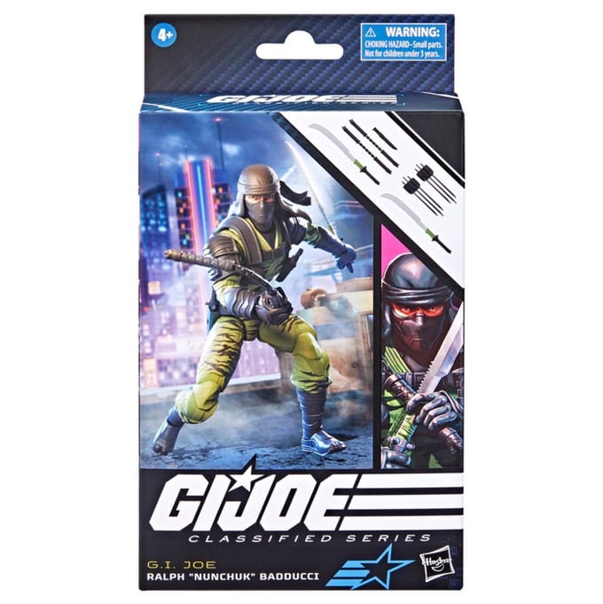 G.I. Joe - Classified Series Action figure Ralph Nunchuk Baducci 15 cm