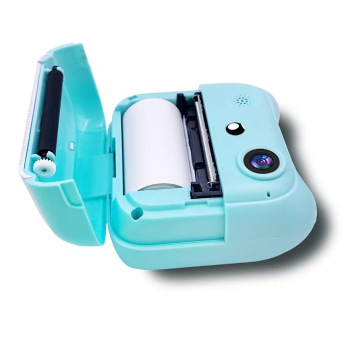 Kids Instant Print Camera 2400W HighClear Digitale Camera met 2.4IPS Scherm Cartoon Inktloos Set A