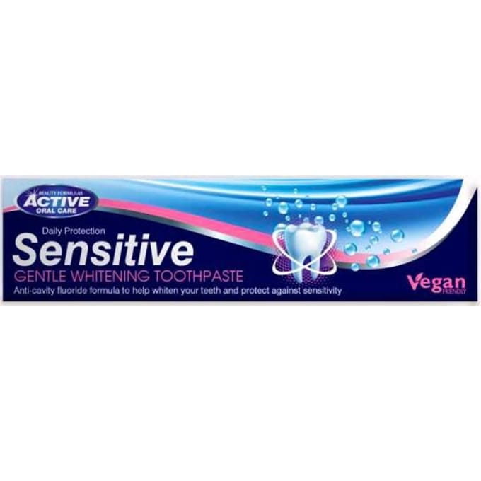Active Oral Care Sensitive Gentle Whitening Toothpaste 100 ml