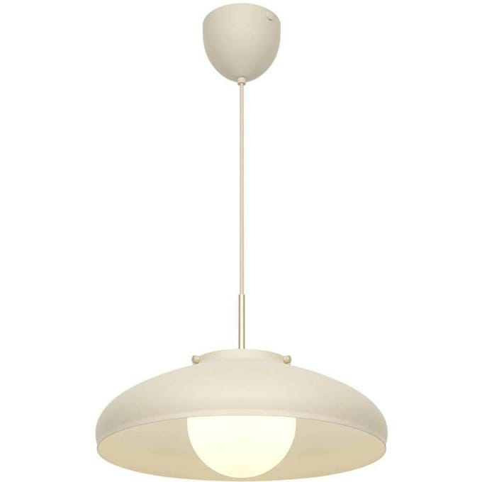 DFTP by Nordlux Hanglamp Latif, beige, Ø 40 cm, messing