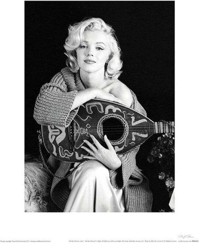 Pyramid Poster - Marilyn Monroe Lute - 80 X 60 Cm - Multicolor