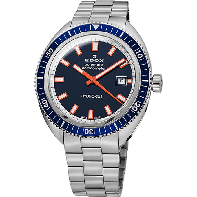 Edox Hydro-Sub 80128-3BUM-BUIO Hydro -Sub - 500 pieces Limited Edition Horloge